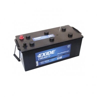 Akumuliatorius EXIDE 180 Ah 1000 A EN 12V