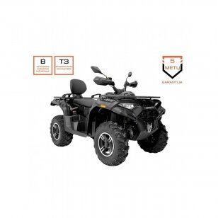 Keturratis motociklas Loncin XWOLF 550L black