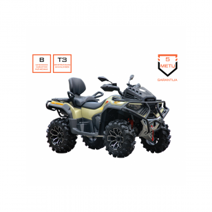 Keturratis motociklas Loncin XWOLF 700L MUD desert yellow