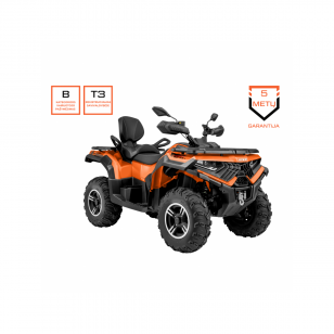 Keturratis motociklas Loncin XWOLF 700L orange