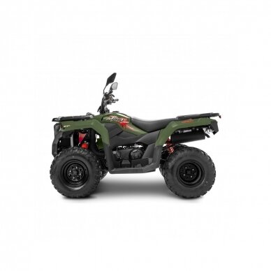 Keturratis motociklas Loncin XWOLF 300 green 2