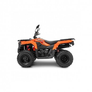 Keturratis motociklas Loncin XWOLF 300 orange 2