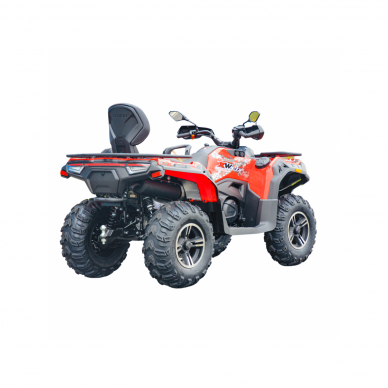 Keturratis motociklas Loncin XWOLF 550L red 3