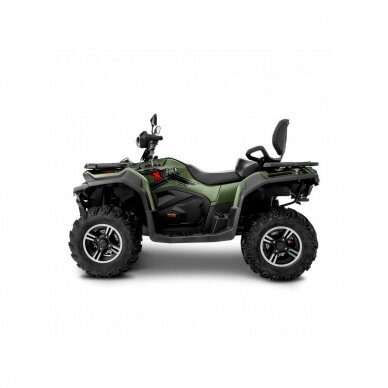 Keturratis motociklas Loncin XWOLF 700L green 2