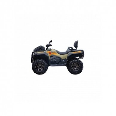 Keturratis motociklas Loncin XWOLF 700L MUD desert yellow 2