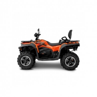 Keturratis motociklas Loncin XWOLF 700L orange 1