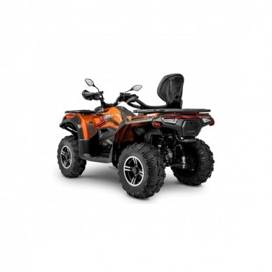 Keturratis motociklas Loncin XWOLF 700L orange 2