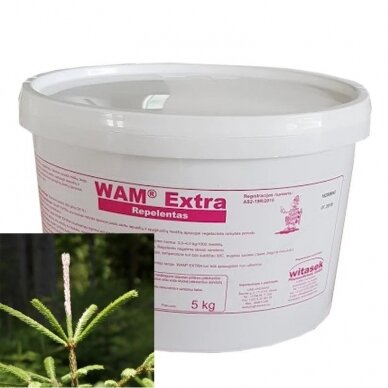 WAM EXTRA, 5KG, REPELENTAS